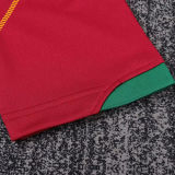 2006 Portugal Home Kids Retro Soccer Jersey