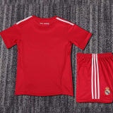 2011/12 RM Third Red Retro Kids Soccer Jersey