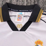 1998/2000 RM Home White Retro Kids Soccer Jersey