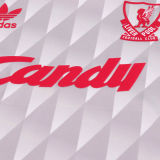1989/91 LFC Away Retro Kids Soccer Jersey