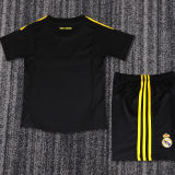 2011/12 RM Goalkeeper Black Retro Kids Soccer Jersey