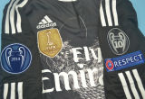 2014/15 RM Black Dragon Retro Player Version Long Sleeve Jersey 球员版 长袖