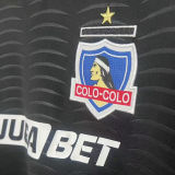 2025/26 Colo-Colo Away Black Fans Soccer Jersey