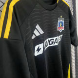 2025/26 Colo-Colo Away Black Fans Soccer Jersey
