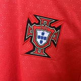 2025/26 Portugal Home Red Kids Soccer Jersey