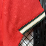 2025/26 Portugal Home Red Kids Soccer Jersey