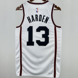 2025 Rockets  HARDEN #13 White City Edition NBA Jersey
