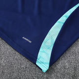 2025 Flamengo Sapphire Blue Vest Training Jersey(A Set)