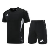 2025 Ad~  Black Training Jersey(A Set)