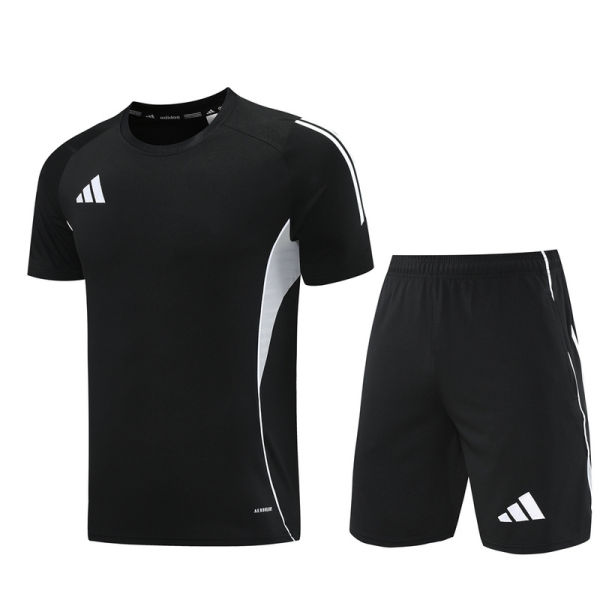 2025 Ad~  Black Training Jersey(A Set)