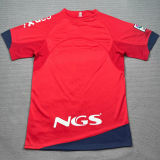 2010/12 Osasuna Home Red Retro Soccer Jersey