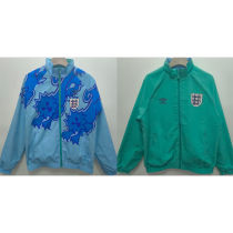 1992 England Reversible Retro Windbreaker 双面