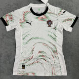 2025/26 Portugal Away White Women Soccer Jersey 女