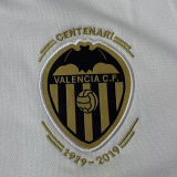 2018/19 Valencia Home White Retro Soccer Jersey