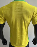 2025/26 Brazil Home Yellow Player Version Jersey