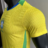 2025/26 Brazil Home Yellow Player Version Jersey