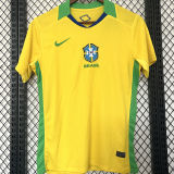 2025/26 Brazil Home Yellow Fans Jersey