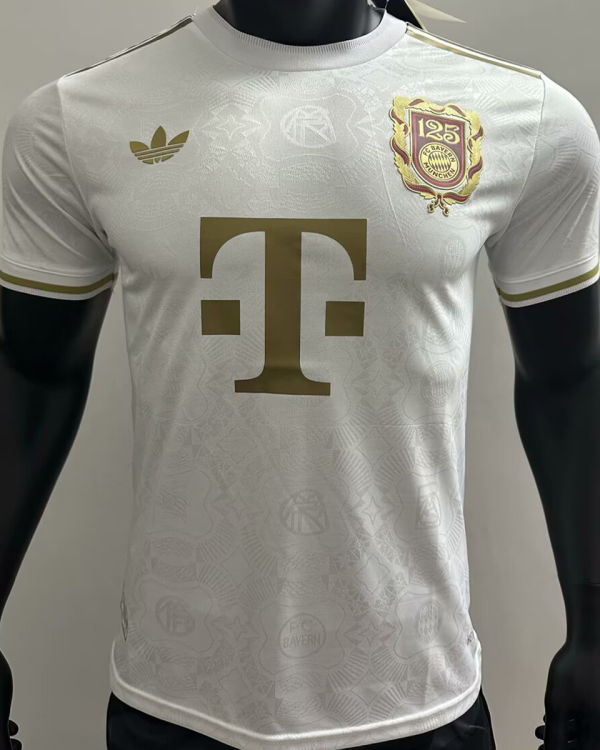 2025 BFC 125th Anniversary Edition White Player Version Soccer Jersey