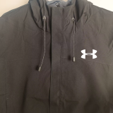 2025 Under Armour Black Windbreaker