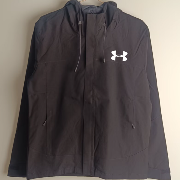 2025 Under Armour Black Windbreaker