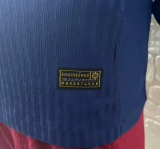 2024/25 PSG 4Th Blue Long Sleeve Player Version Soccer Jersey