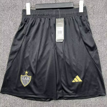 2025/26 AT Mineiro Home Black Shorts pants
