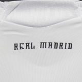 2009/10 RM White Home Retro Player Version Long Sleeve Jersey 球员版 长袖