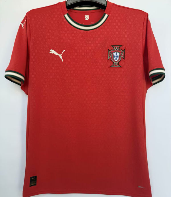 2025/26 Portugal Home 1:1 Quality Red Fans Soccer Jersey