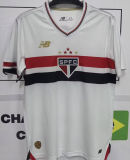2025/26 Sao Paulo 1:1 Home White Fans Soccer Jersey 胸前空白版