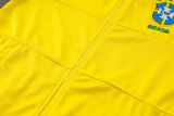 2025 Brazil Yellow Jacket Tracksuit