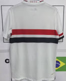 2025/26 Sao Paulo 1:1 Home White Fans Soccer Jersey 胸前空白版