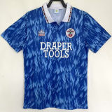 1992 Southampton Away Blue Retro Soccer Jersey
