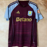 2025 Aston Villa Special Edition Fans Soccer Jersey