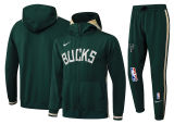 2025/26 Bucks Green Hoody Zipper Jacket Tracksuit