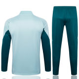 2025 Cruzeiro Light Green Kids Sweater Tracksuit
