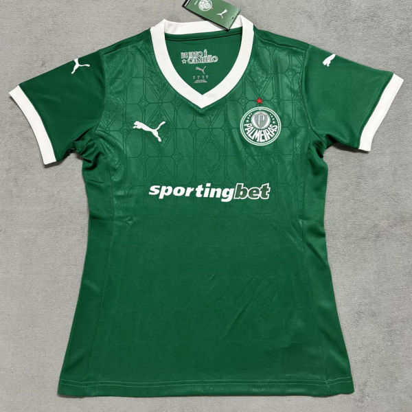 2025/26 Palmeiras Home Green Women Soccer Jersey 女