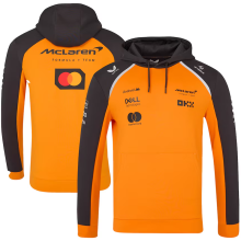 2025 McLaren F1 Orange Hoody Jacket