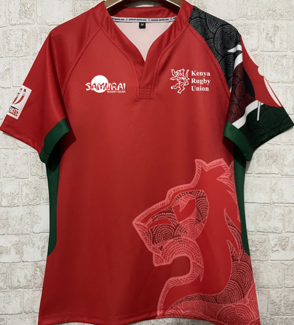 2025 TKenya Samurai Rugby Shirt