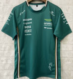 2025 Aston Martin #14 F1 Green Team T-Shirt   (圆领 阿斯顿马丁)