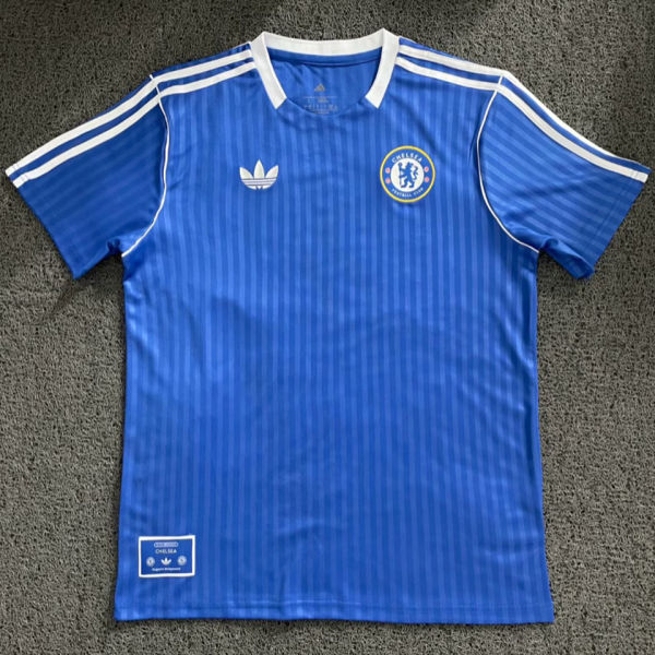 2025 CFC Blue Retro Style Soccer Jersey