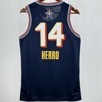 2025 ALL-STAR HERRO #14 Dark Blue NBA Jerseys