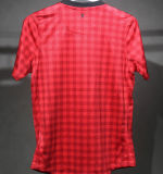 2012/13 M Utd Home Red Retro Player Version Soccer Jersey