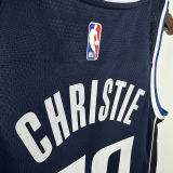 2025 Mavericks CHRISTIE #00 Sapphire Blue City Edition NBA Jersey