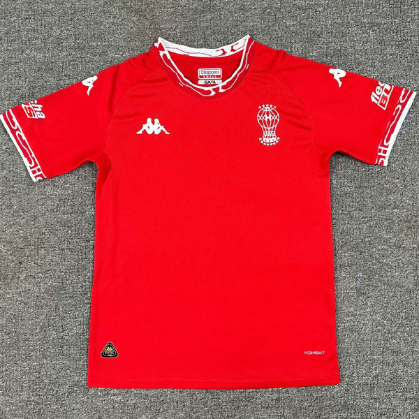 2025/26 Huracan Away Red Fans Soccer Jersey 飓风