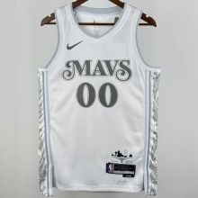 2025 Mavericks CHRISTIE #00 White City Edition NBA Jersey