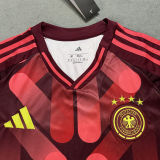 2025/26 Germany Away Red Fans Soccer Jersey ((4 Star 四星）