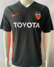 2006/07 Valencia Awya Black Retro Soccer Jersey