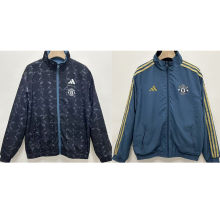 2025 M Utd Reversible Retro Windbreaker 双面
