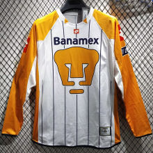 2004 Pumas UNAM Home Retro Long Sleeve Fans Soccer Jersey