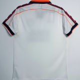 1998/99 Roma Away White Retro Soccer Jersey